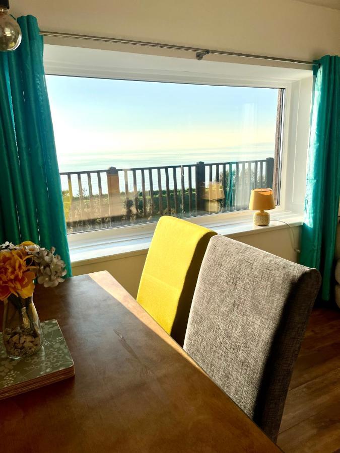 Sunset Sea View Chalet With Hot Tub توربوينت المظهر الخارجي الصورة